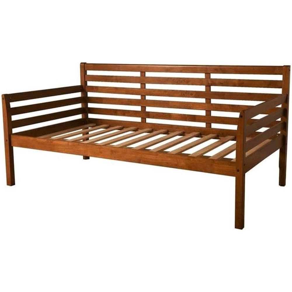 Sustainable Living Usa - Twin Daybed in Medium Brown, Solid