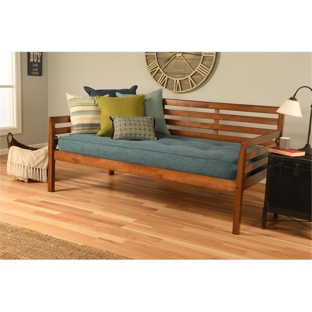Twin Daybed in Medium Brown, S - Sustainable Living Usa recension och pris
