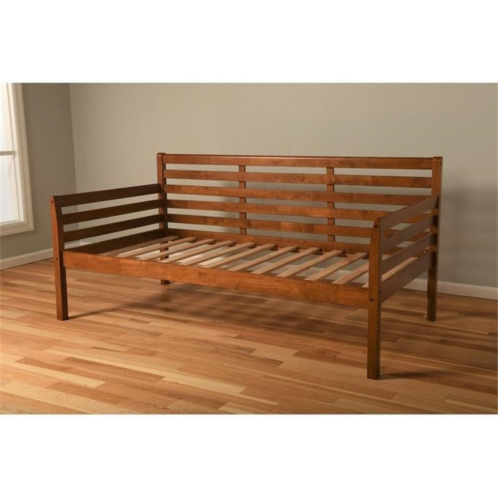 Twin Daybed in Medium Brown, S - Sustainable Living Usa recension och pris