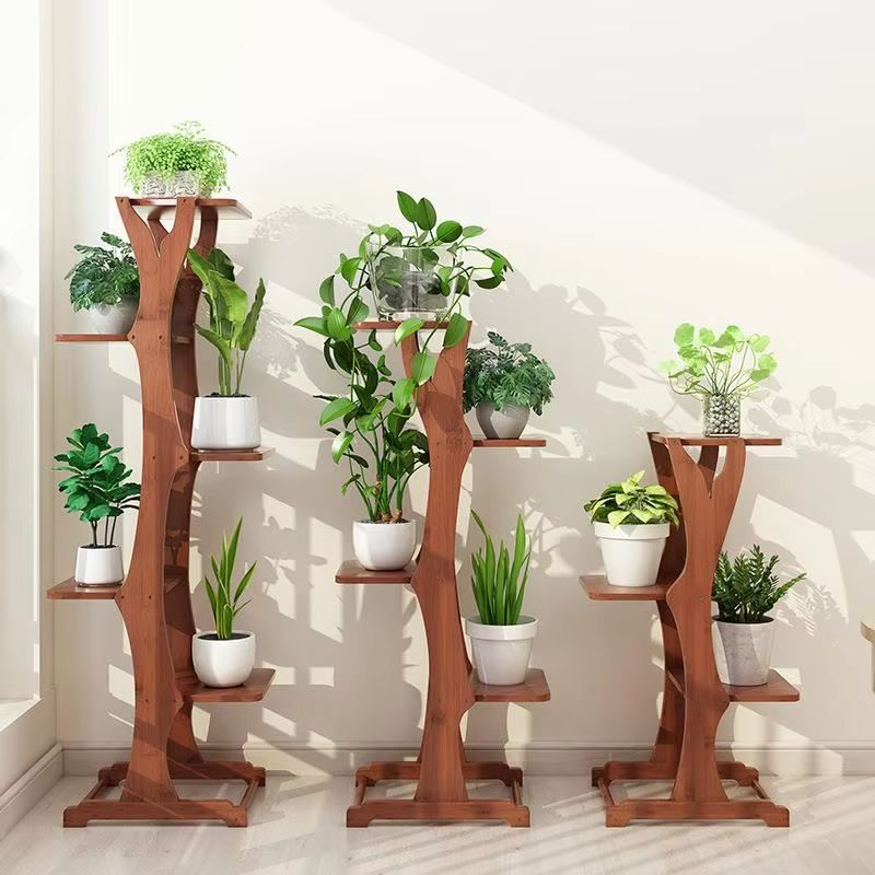 Bamboo Plant Stand Modern Styl - Sustainable Living Usa recension och pris