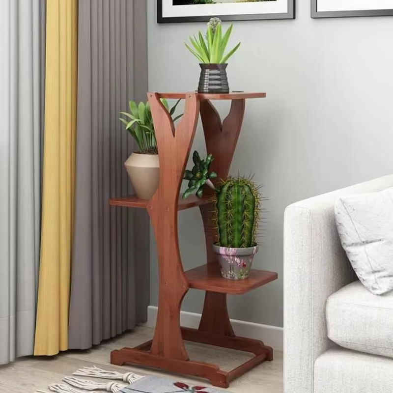 Bamboo Plant Stand Modern Styl - Sustainable Living Usa recension och pris